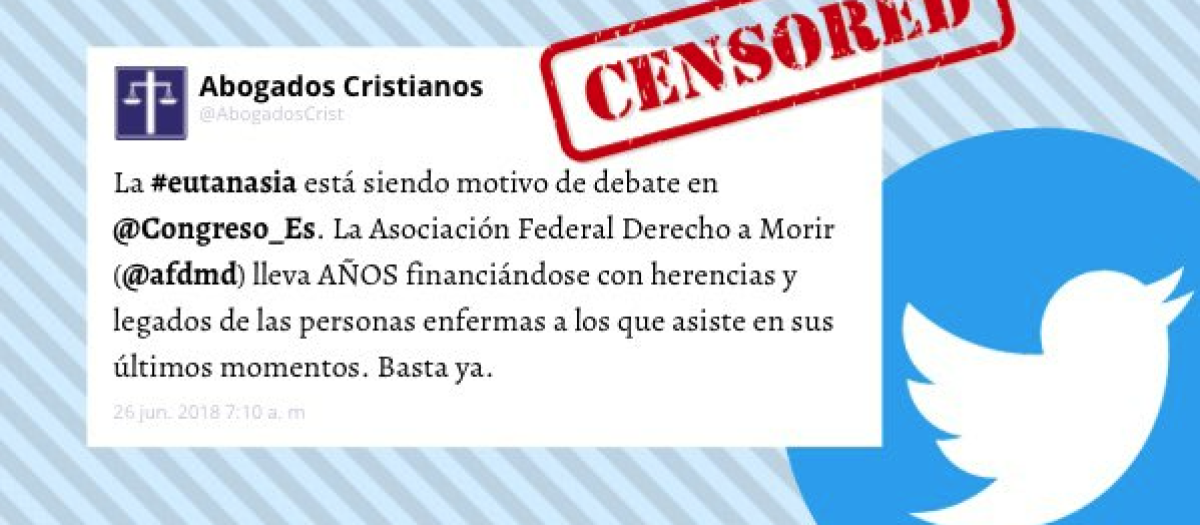 twitter veta abogados cristianos