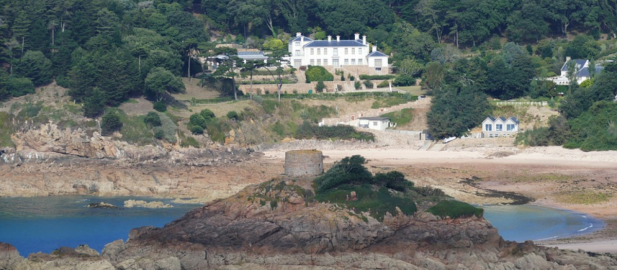 Imagen de archivo de la isla de Jersey