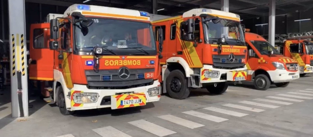 Bomberos del Ayuntamiento de Madrid