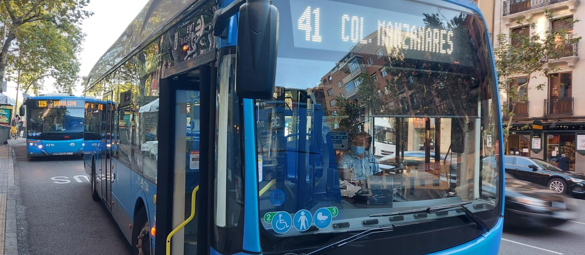 Autobús eléctrico de la EMT