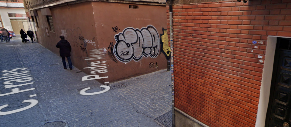 Vista de la calle Padre Alcover, de Granada, donde ocurrió el suceso