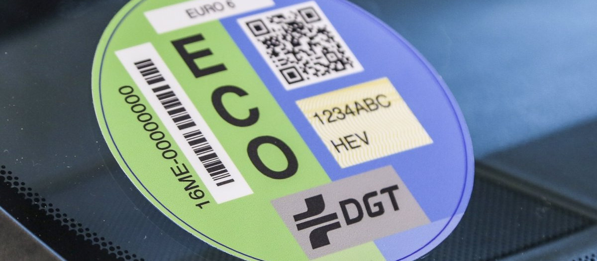 Etiqueta Eco de la DGT