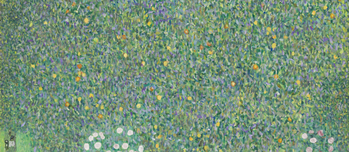 El cuadro 'Rosales bajo los árboles', de Gustav Klimt, le será restituido a su dueña