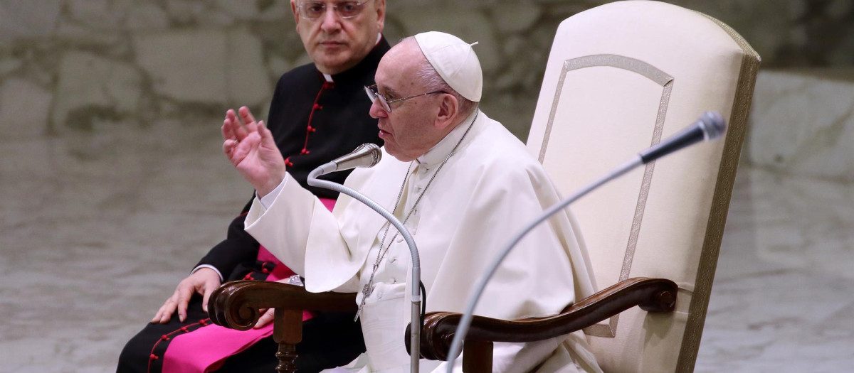 El Papa Francisco en la Audiencia General de hoy