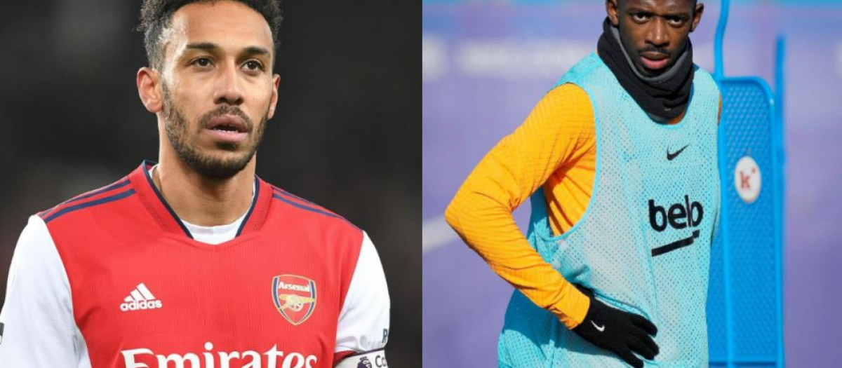 Aubameyang y Dembélé, las estrellas de este mercado de fichajes