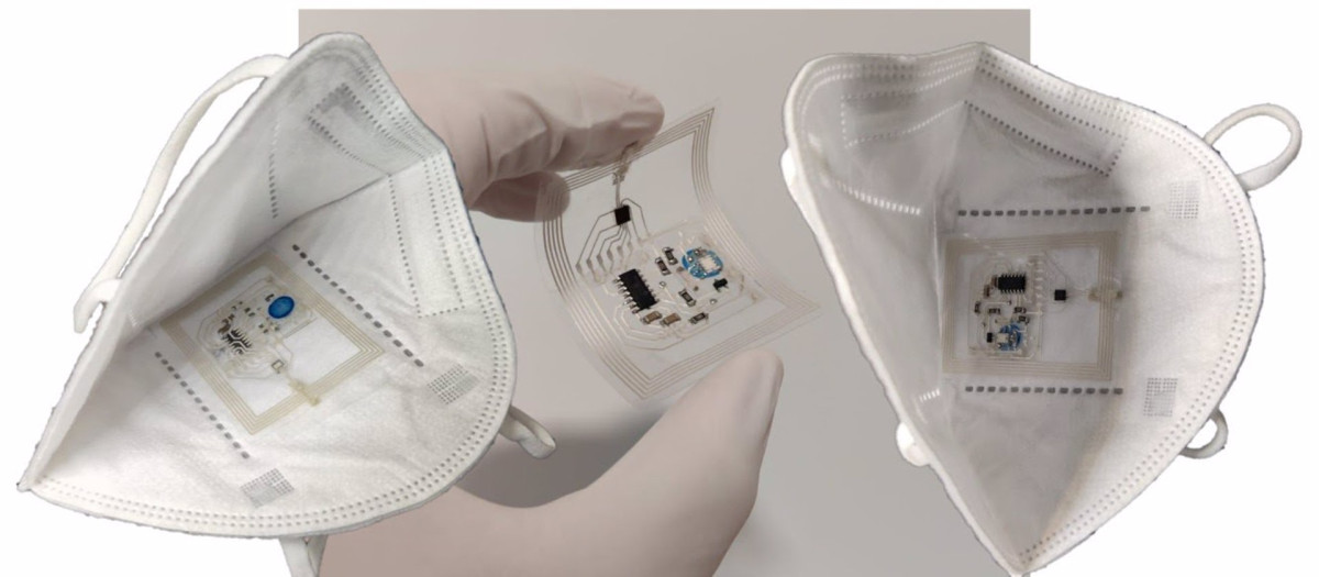 Diseñan mascarillas inteligencias que miden en tiempo real el dióxido de carbono reinhalad
