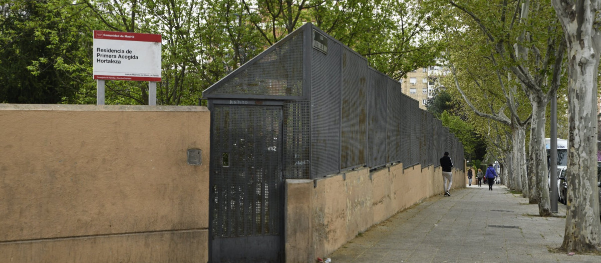 Centro de Primera Acogida Hortaleza donde estaban las menores