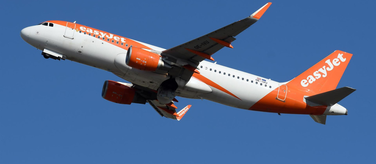 Avión de easyJet.