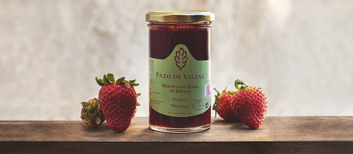 Mermelada de fresa de Pazo de Vilane