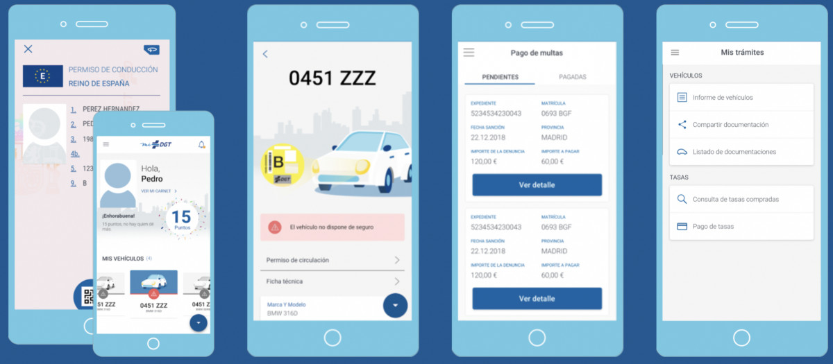 La app de la DGT está disponible para iPhone y Android