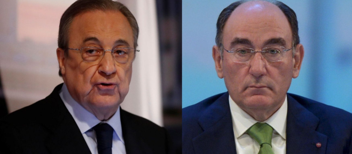 Florentino Pérez, presidente de ACS e Ignacio Sánchez Galán, presidente de Iberdrola