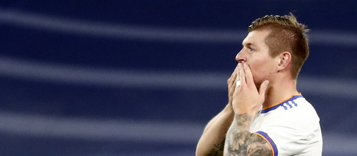 El medio centro del Real Madrid, Toni Kroos