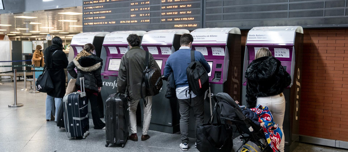 l transporte ferroviario fue utilizado en 2021 por casi 410 millones de viajeros, un 22,8% más que en 2020