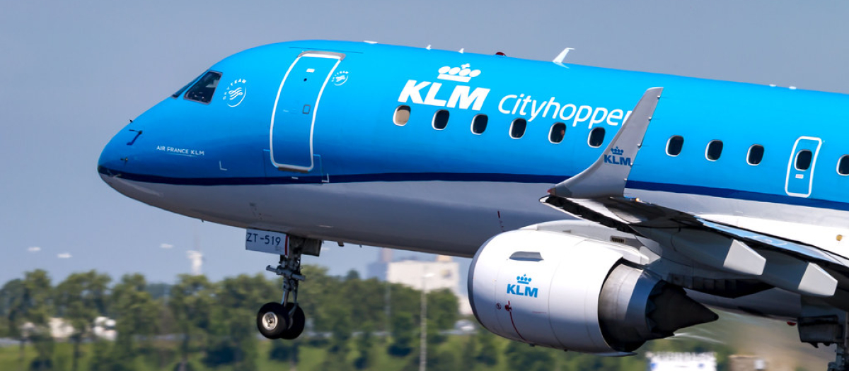 La compañía KLM suspendió sus vuelos a Kiev