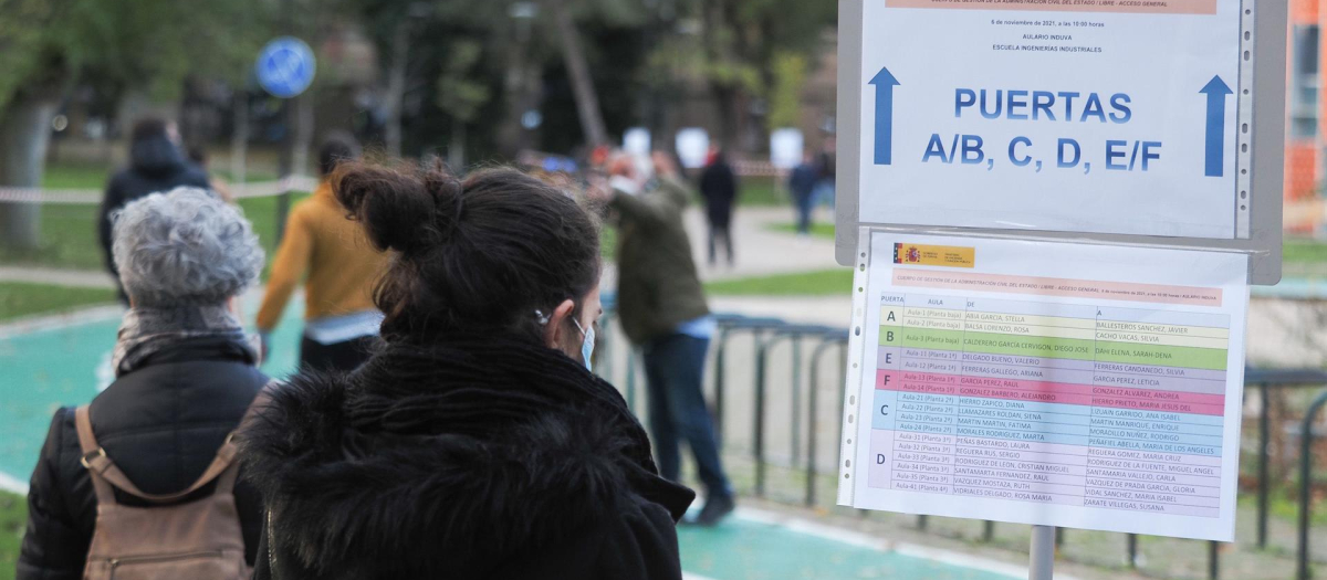 Oposiciones a la Administración General del Estado.