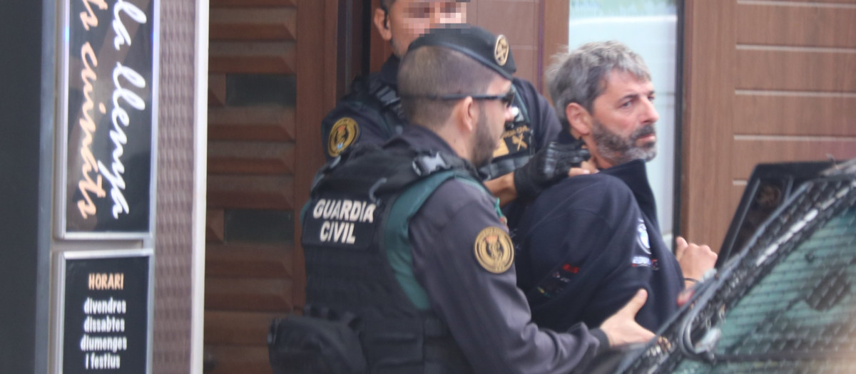 Operación Judas, entrada y registro de la Guardia Civil