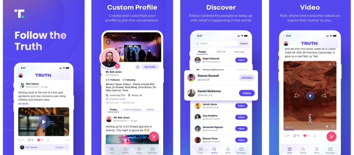 Truth Social es la nueva red social impulsada por Donald Trump disponible en iPhone