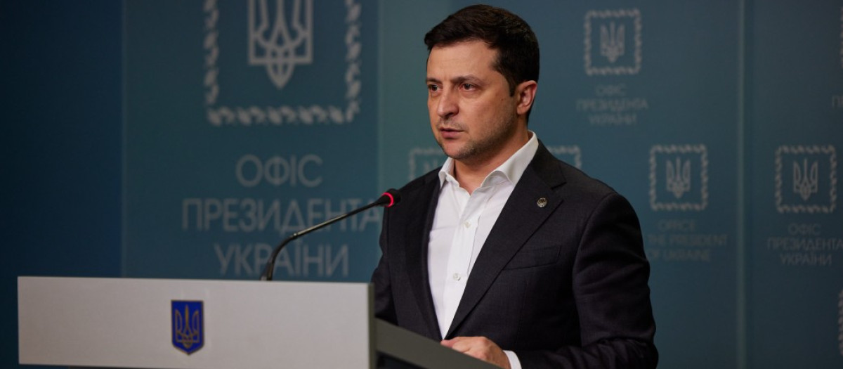 Presidente ucraniano Volodimir Zelensky