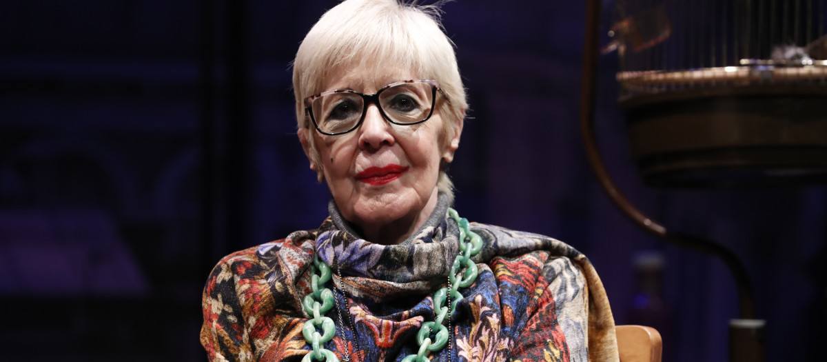 Actress Concha Velasco during the presentation " La habitacion de Maria " at the Reina Victoria Theater in Madrid on Tuesday 20 October 2020.