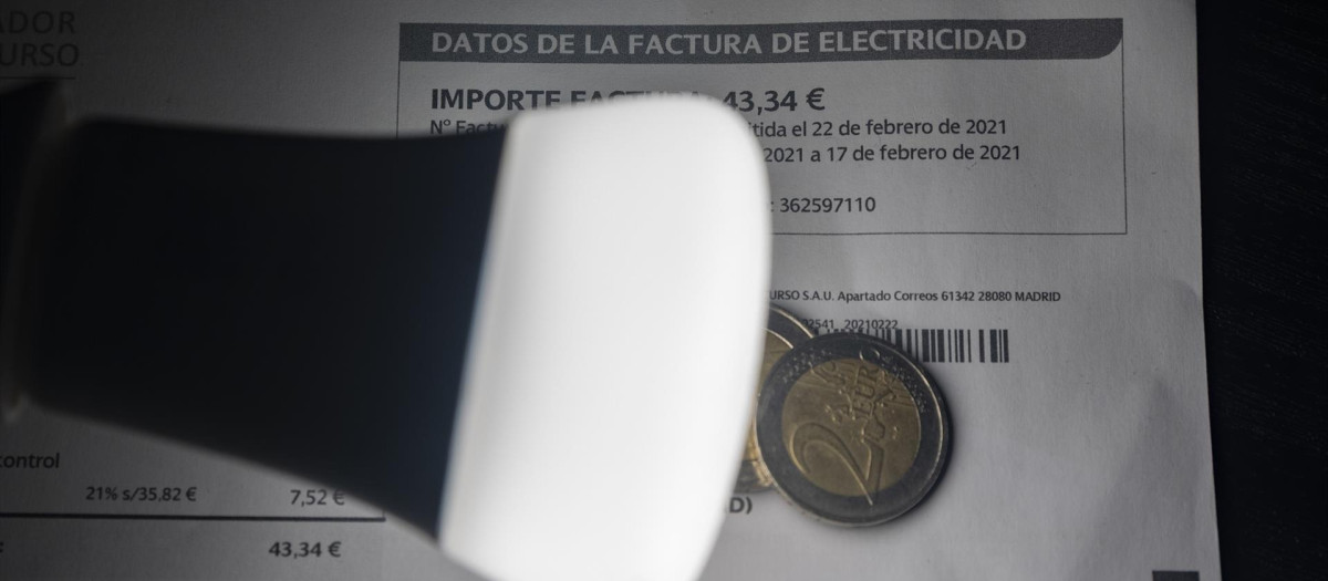 El precio de la luz sigue disparado.