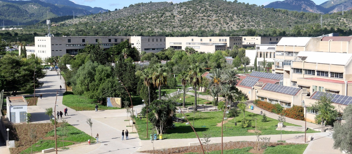 Vista general del campus de la Universidad de Baleares