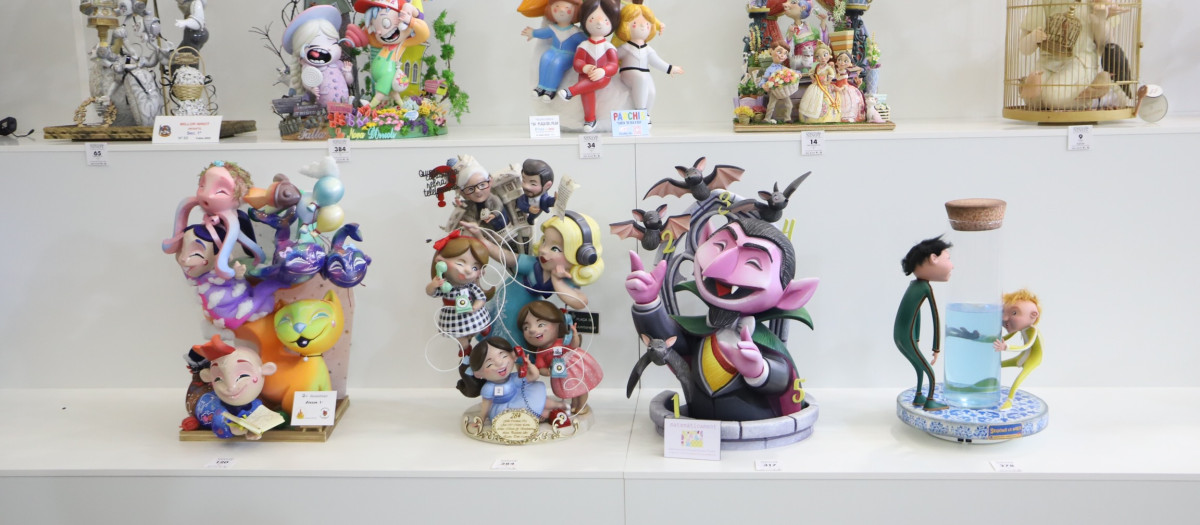 Parte de la Exposición del Ninot 2022.