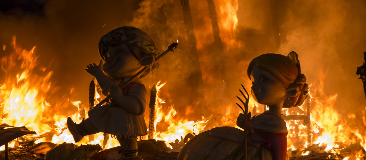 Fallas de San José, patronato de Turismo de la diputación de Valencia