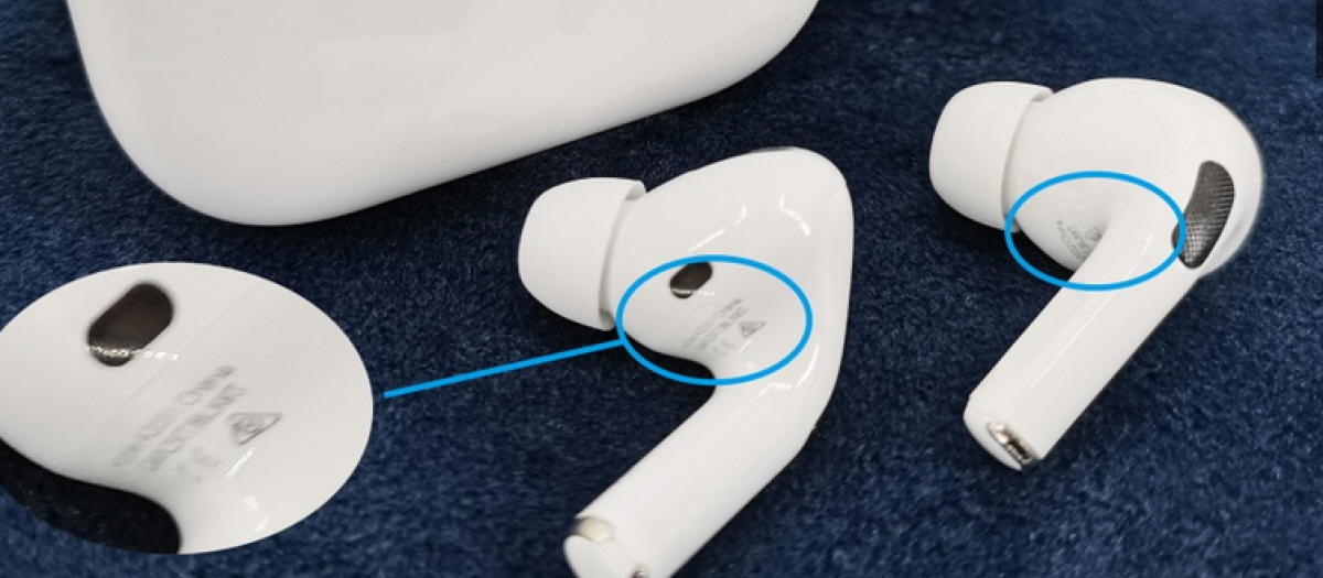 Imagen de los AirPods Pro falsos