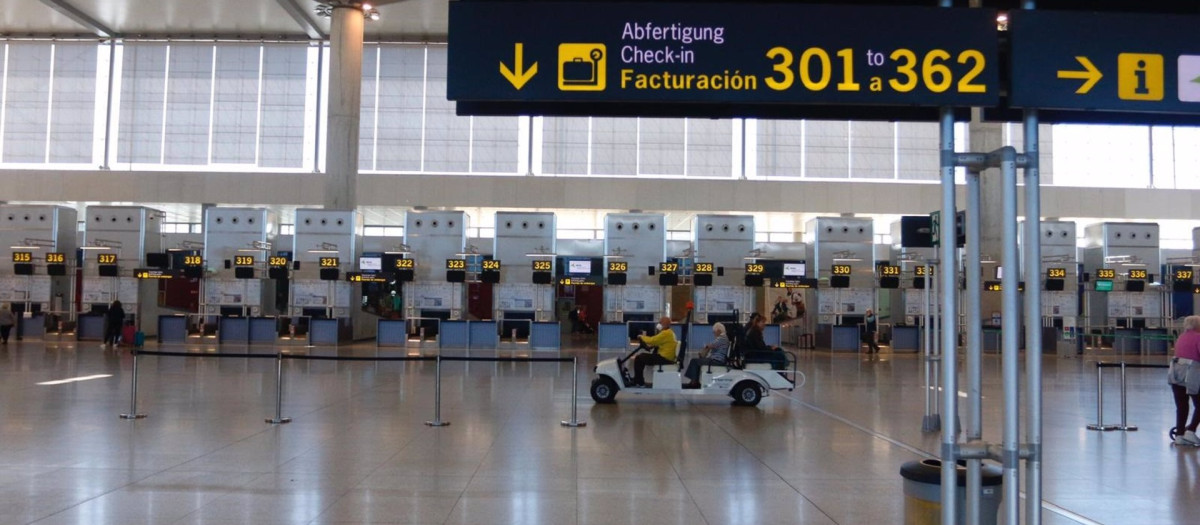 Aeropuerto de Málaga.