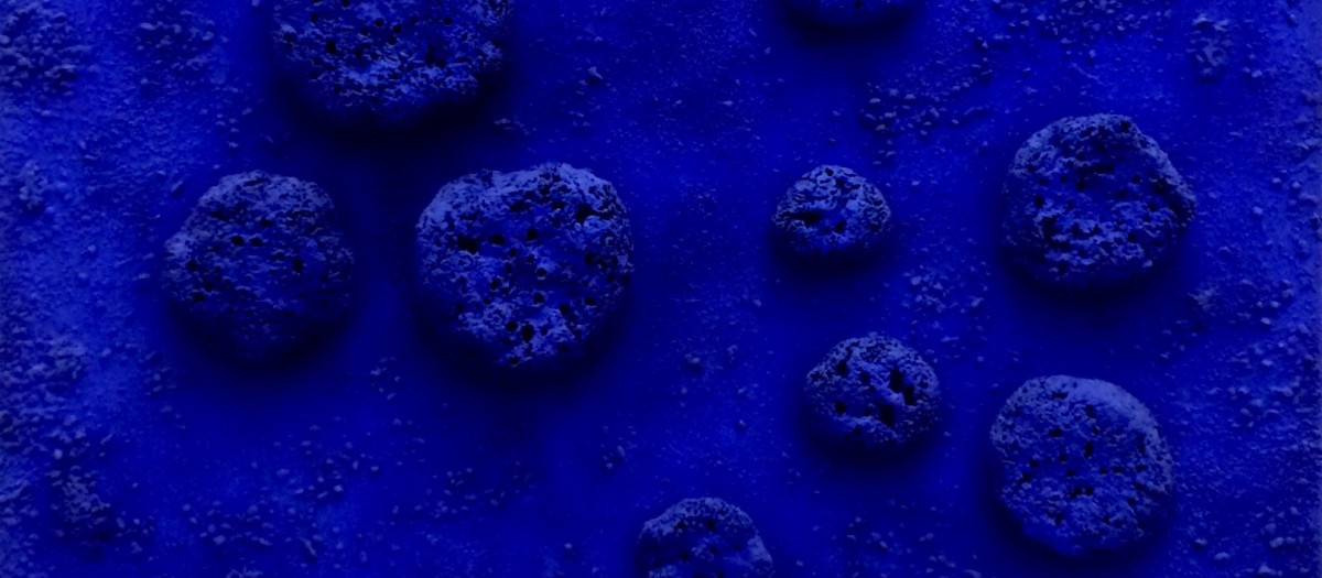 'L'accord bleu' (RE 10), 1960, obra de Yves Klein