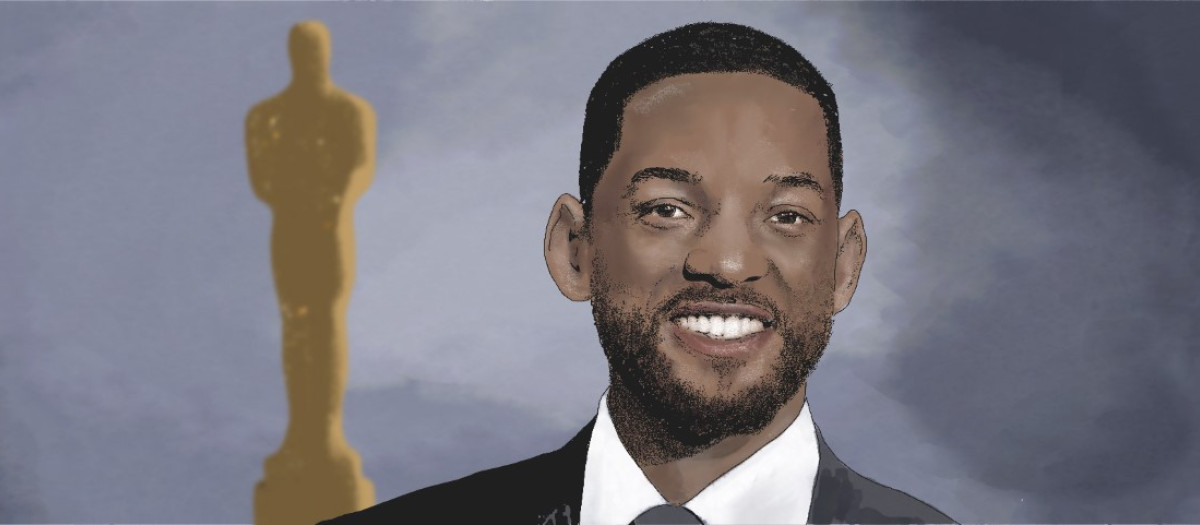 Ilustración de Will Smith, ganador del Oscar al mejor actor