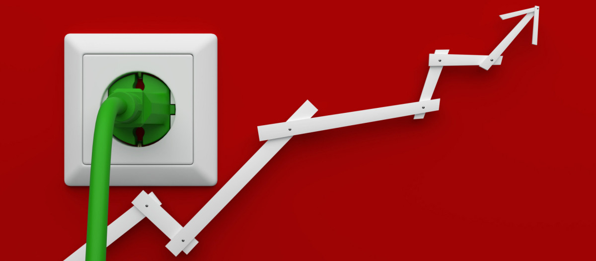 El precio medio del megavatio hora de electricidad en España se situó en los 283,29 euros en marzo, el más alto de la historia