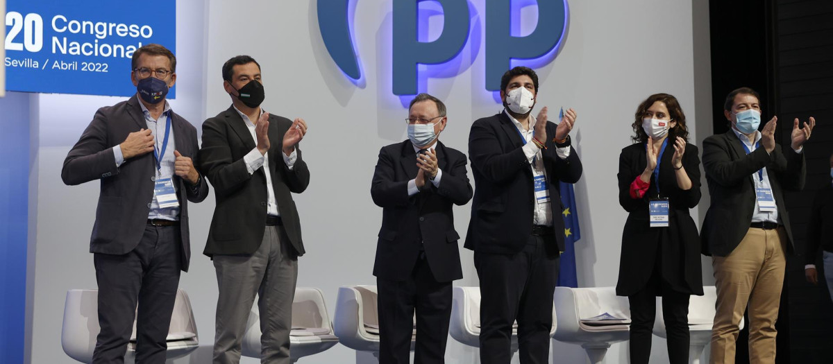 Presidentes del Partido Popular en el XX Congreso