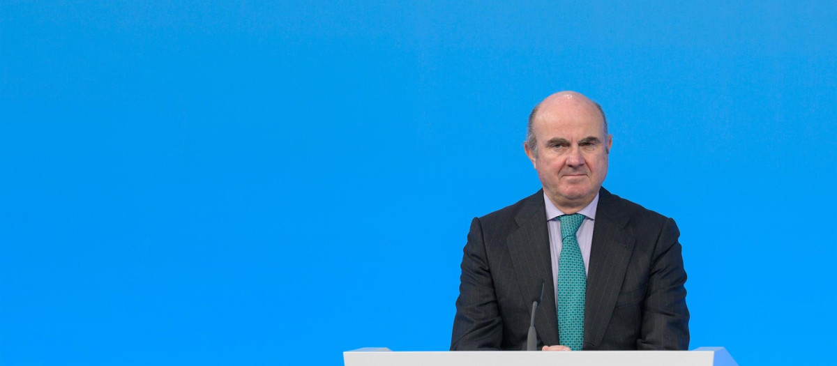 El vicepresidente del Banco Central Europeo, Luis de Guindos.