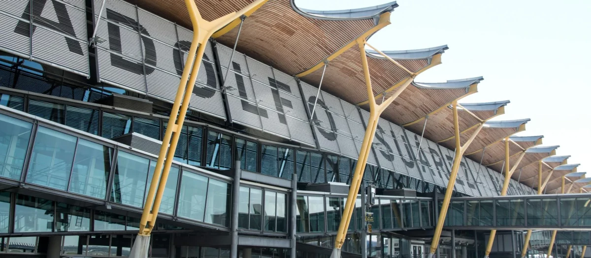 El Aeropuerto de Madrid-Barajas Adolfo Suárez, en la capital