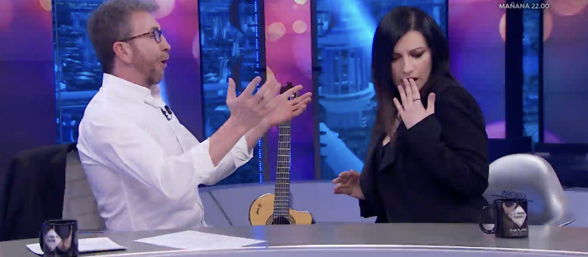 Pablo Motos y Laura Pausini, esta noche en ‘El Hormiguero’