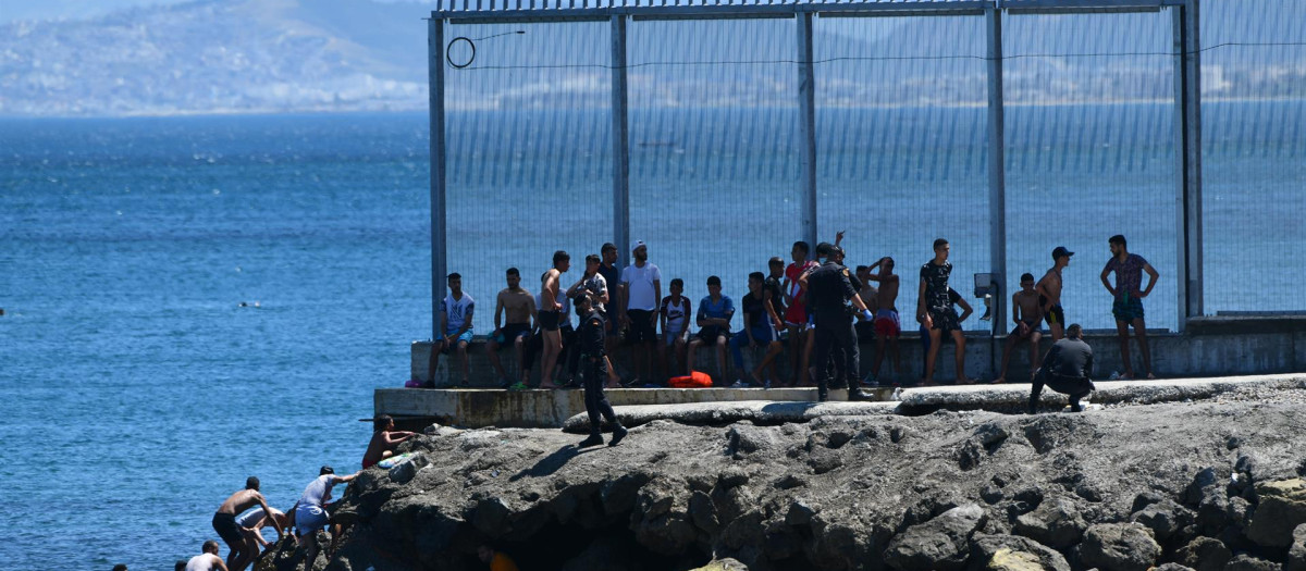 En mayo de 2021 Marruecos permitió la entrada de más de 10.000 personas en Ceuta