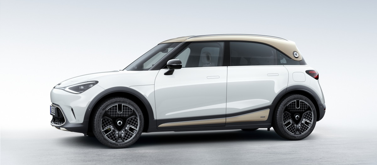 Smart dice adiós a los modelos urbanos de dos plazas y presenta este SUV.