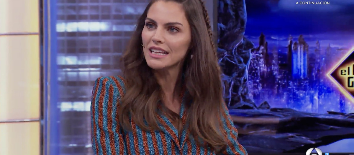 La actriz Amaia Salamanca, en El Hormiguero