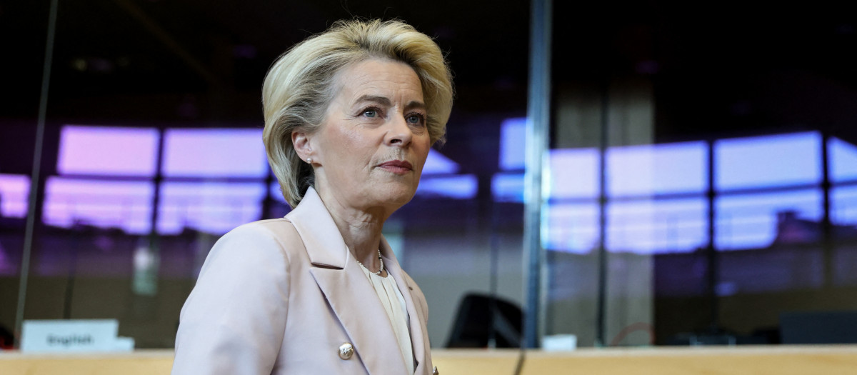 La presidenta de la Comisión Europea, Ursula von der Leyen