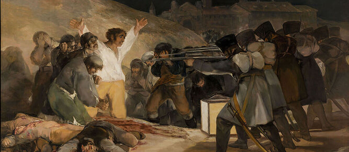 'Fusilamientos del 2 de mayo'. Francisco de Goya