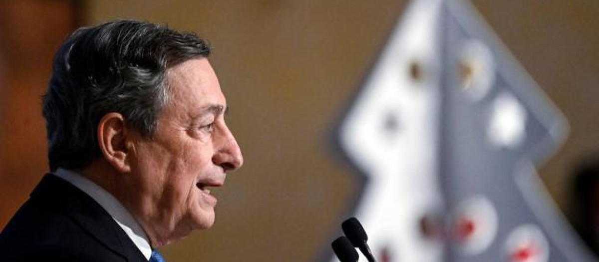 El primer ministro italiano, Mario Draghi