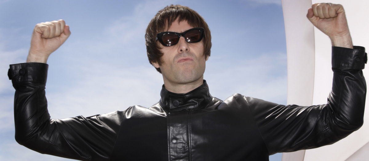 Liam Gallagher en Cannes en 2010