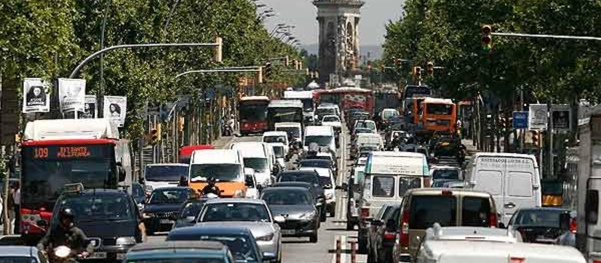 Tráfico en la Ciudad Condal