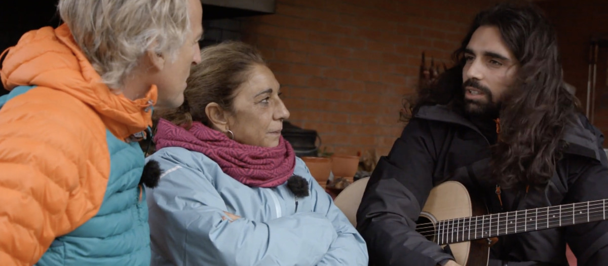 Calleja, Lolita y Guillermo Furiase, en 'Planeta Calleja'