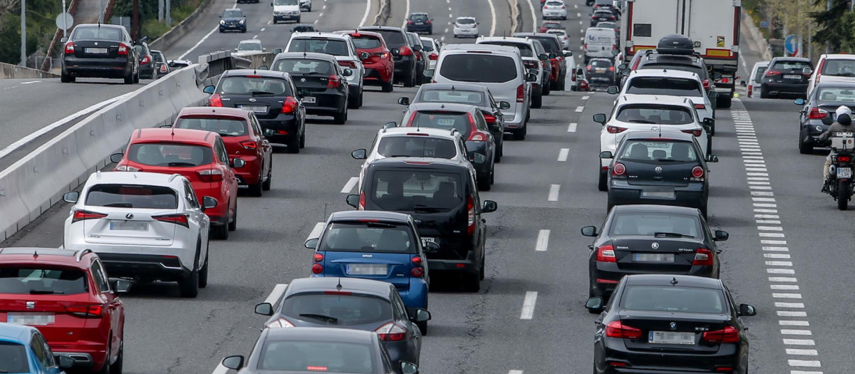 Congestión en carretera