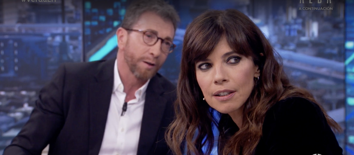 Pablo Motos y Maribel Verdú, en 'El Hormiguero'