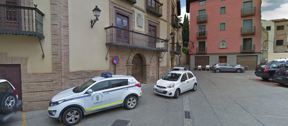 Plaza del Ayuntamiento de Corella, Navarra