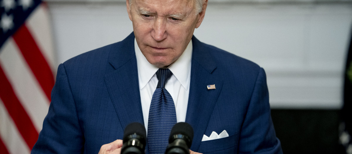 Joe Biden tras la masacre en la escuela de Texas