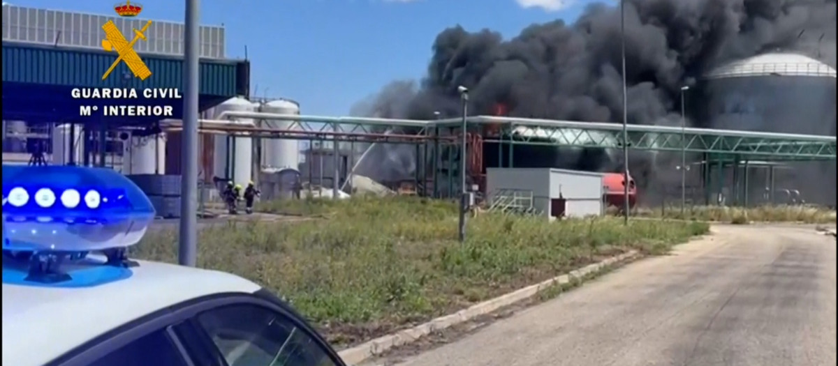 Incendio Calahorra